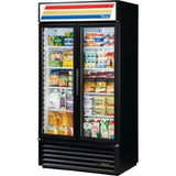 True 2 Glass Door 991Ltr Upright Display Fridge Black GDM-35-HC-TSL01