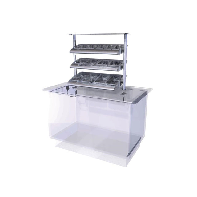 CED Designline Drop In Ambient Cutlery/Condiment Unit CCU2