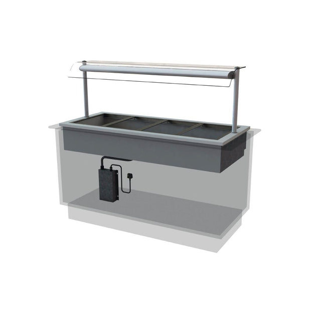 CED Designline Drop In Dry Heat Bain Marie HBM4