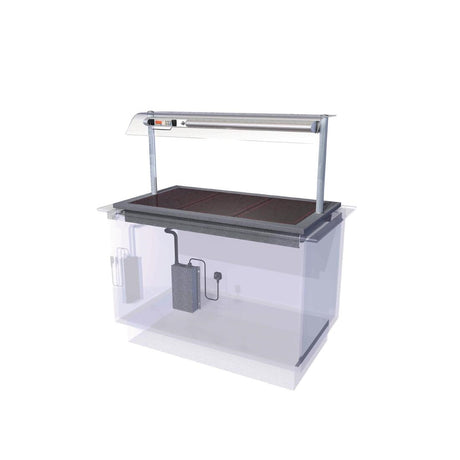 CED Designline Drop In Ceran Glass Hotplate HP3
