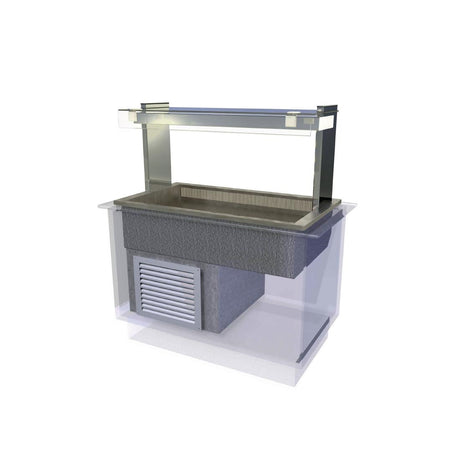 CED Kubus Drop In Cold Well Self Service 1525mm