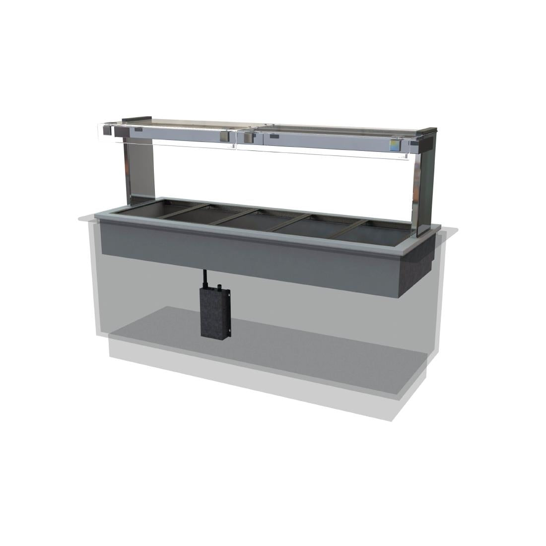 CED Kubus Drop In Dry Heat Bain Marie KHBM5