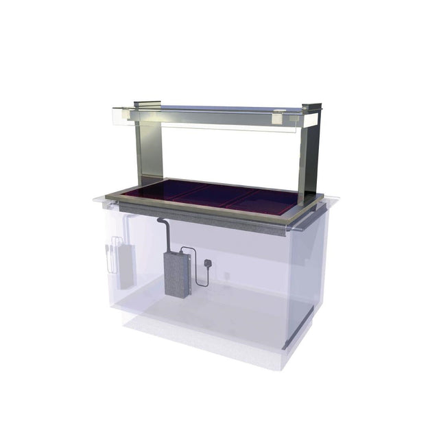 CED Kubus Drop In Ceran Glass Hotplate KHP3