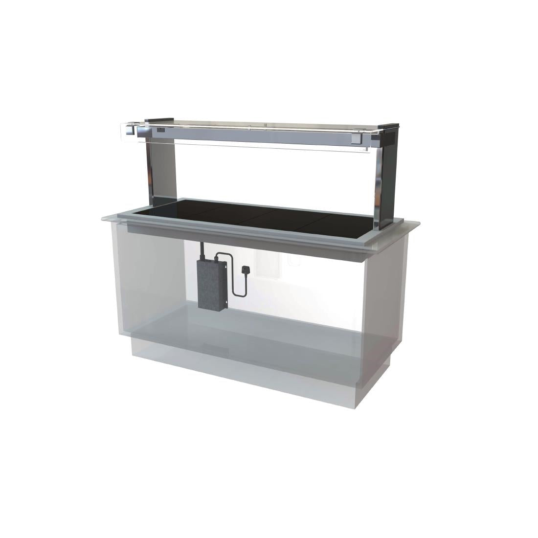 CED Kubus Drop In Ceran Glass Hotplate KHP4