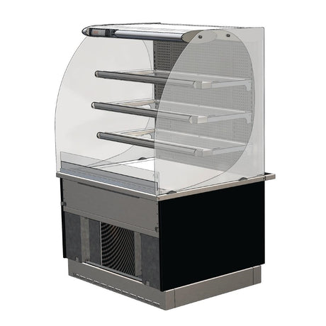 CED Designline Drop In Slimline Multideck Self Service 600mm