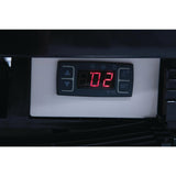 Polar C-Series Energy Efficient Curved Door Display Fridge Black 235Ltr