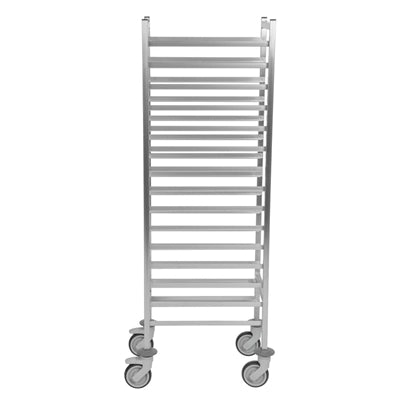 Matfer Bourgeat Optimo 1/1GN 15-Shelf Racking Trolley