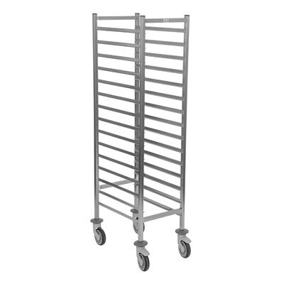 Matfer Bourgeat Optimo 1/1GN 15-Shelf Racking Trolley