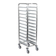 Matfer Bourgeat 12-Shelf Cafeteria Trolley