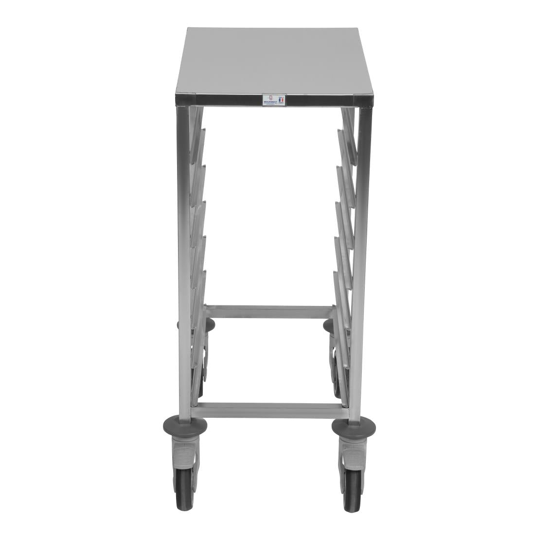 Matfer Bourgeat 1/1GN 7-Shelf Racking Trolley with Worktop