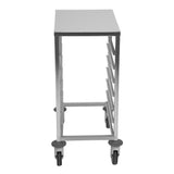 Matfer Bourgeat 1/1GN 7-Shelf Racking Trolley with Worktop