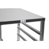 Matfer Bourgeat 1/1GN 7-Shelf Racking Trolley with Worktop