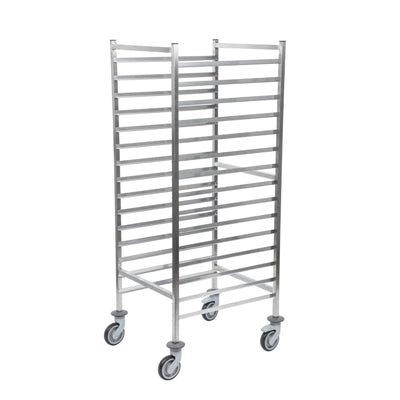 Matfer Bourgeat Optimo 2/1GN 15-Shelf Racking Trolley