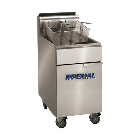 Imperial Free Standing Single Tank Tube Fired Fryer LPG IFS-75