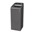 Rubbermaid Configure Recycling Bin with Landfill Label Black 57Ltr