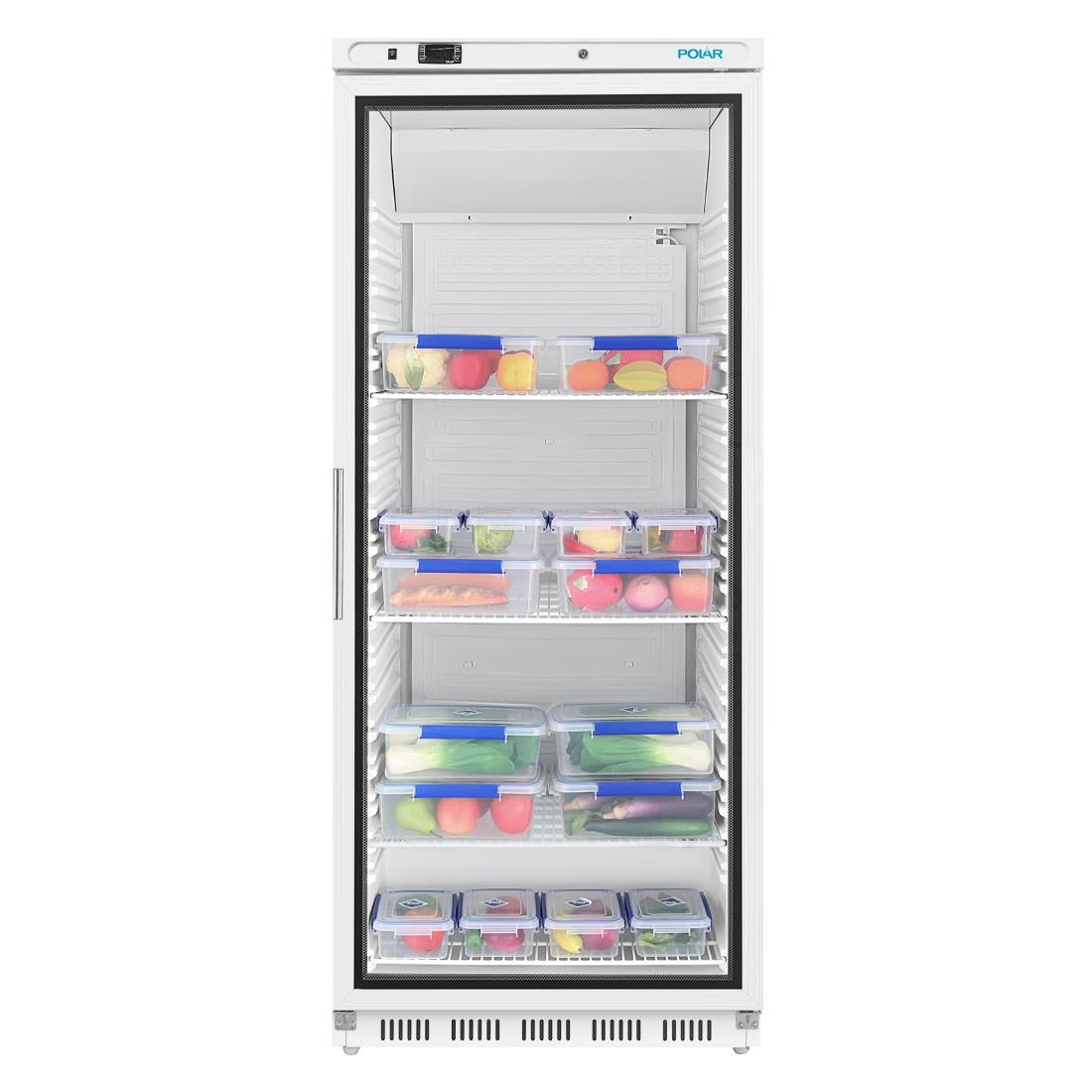 Polar C-Series Upright Display Fridge 600Ltr