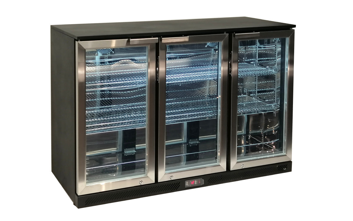 Atosa Triple Sliding Door Undercounter Bottle Cooler