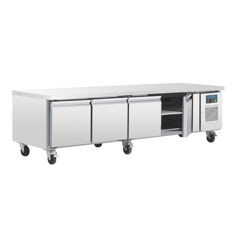 Polar U-Series Four Door Chef Base Counter Fridge