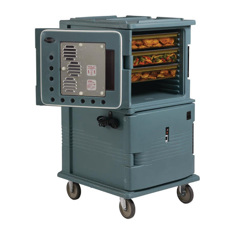 Cambro Front Loading Heated Insulated Food Pan Carrier Slate Blue 228Ltr