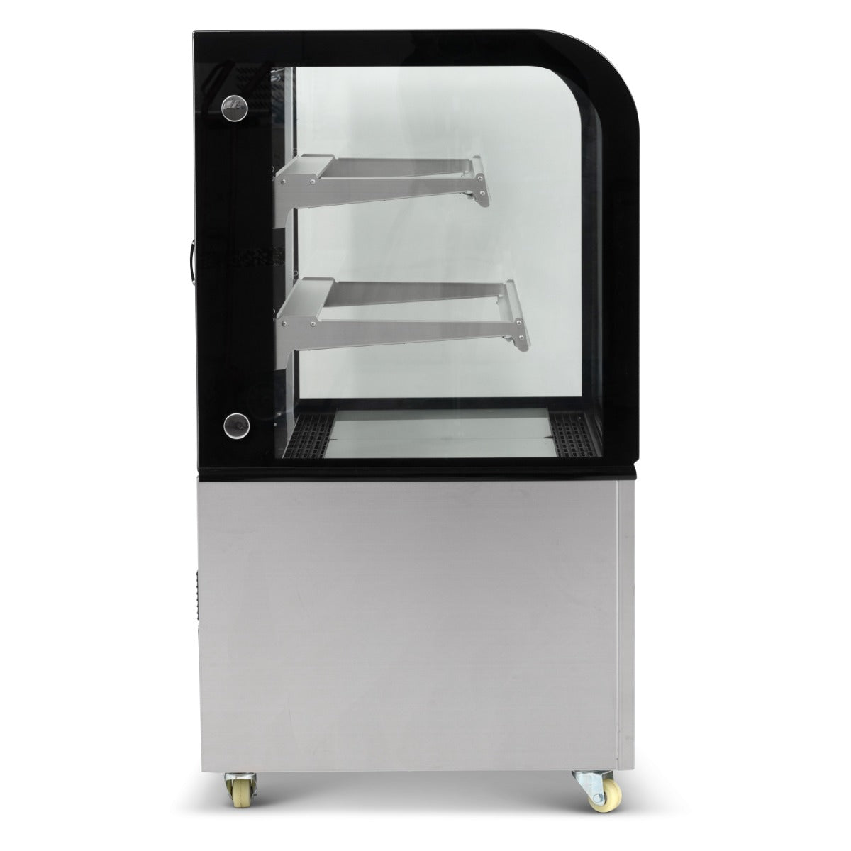 1.5m Curved Glass Low Height Merchandiser