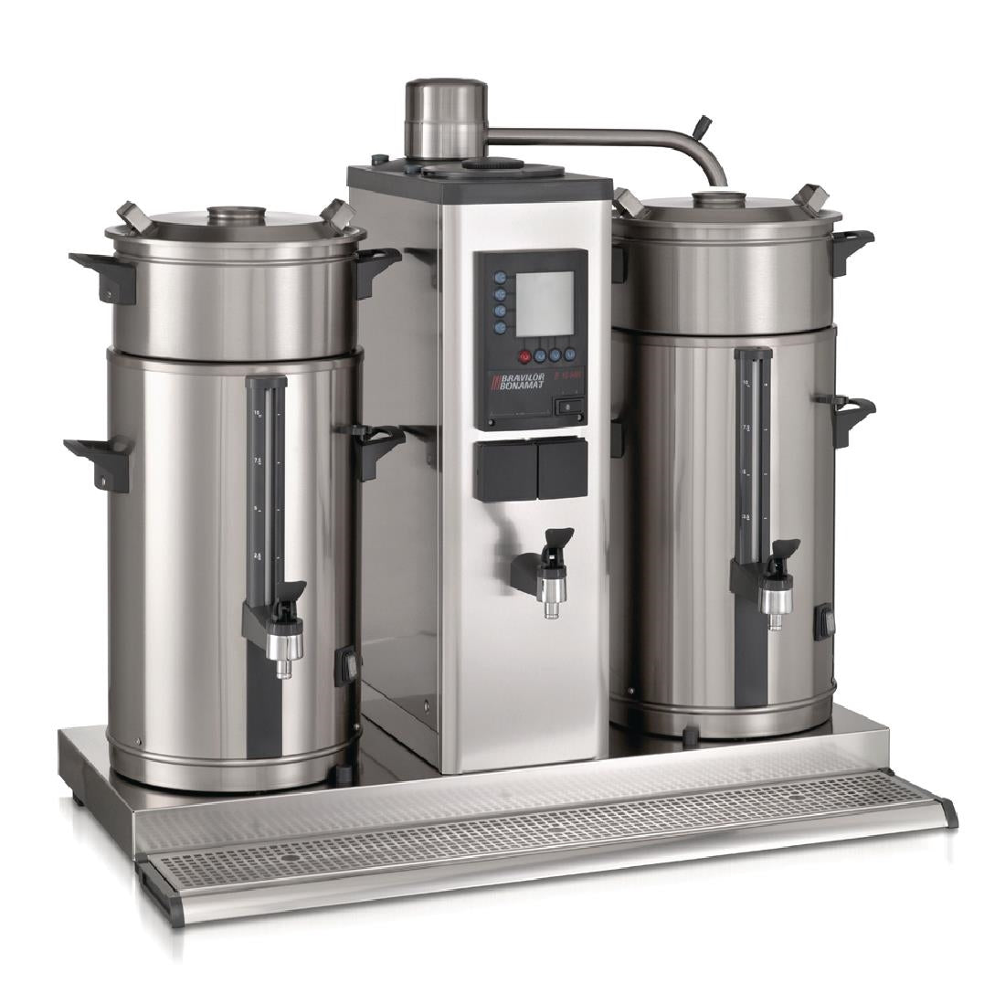 Bravilor B10 HW5 Bulk Coffee Brewer with 2x10Ltr Coffee Urns and Hot Water Tap 3 Phase