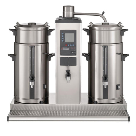Bravilor B10 HW Bulk Coffee Brewer with 2x10Ltr Coffee Urns and Hot Water Tap 3 Phase