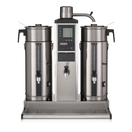 Bravilor B20 HW Bulk Coffee Brewer with 2x20Ltr Coffee Urns and Hot Water Tap 3 Phase