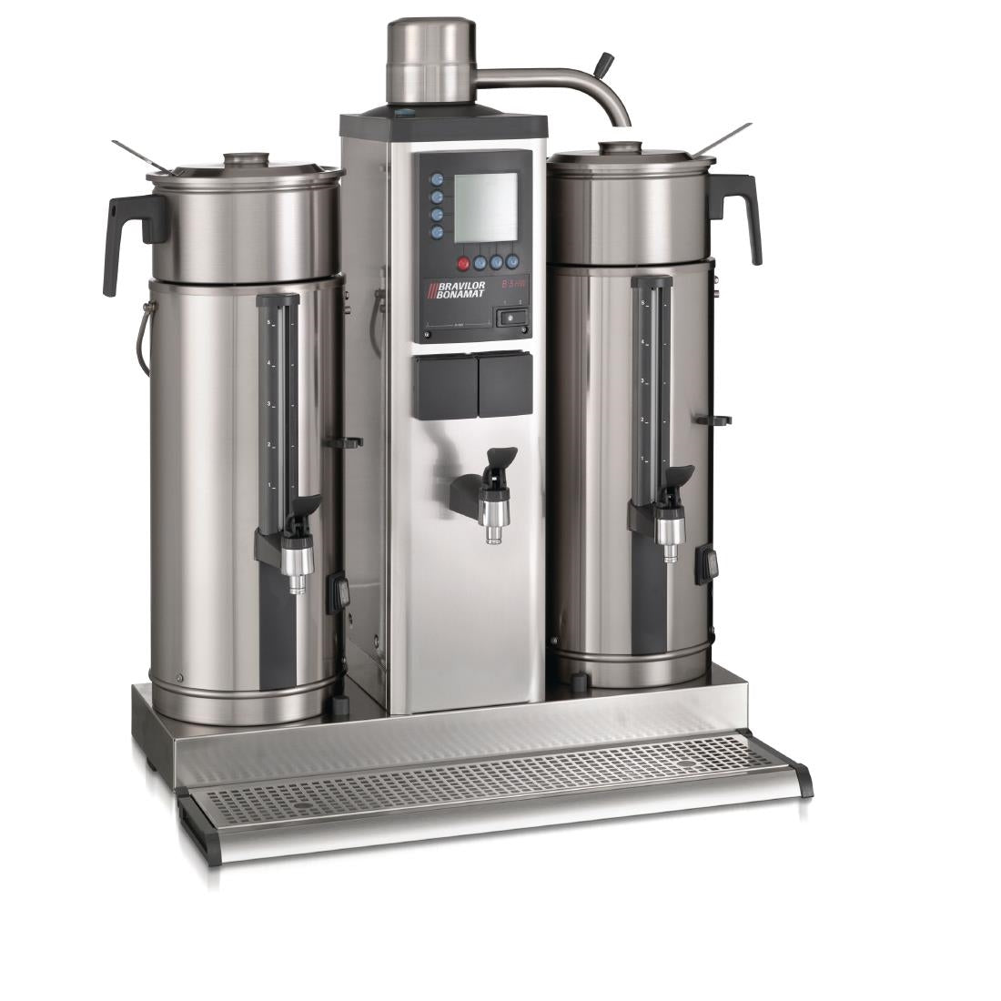 Bravilor B20 HW Bulk Coffee Brewer with 2x20Ltr Coffee Urns and Hot Water Tap 3 Phase