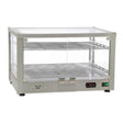 Roller Grill Heated 2 Shelf Display Cabinet WD780 SI