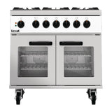 Lincat Phoenix Natural Gas Dual Fuel Oven Range 6 Burners PHDR01/N