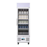 Polar G-Series Upright Display Fridge 218Ltr