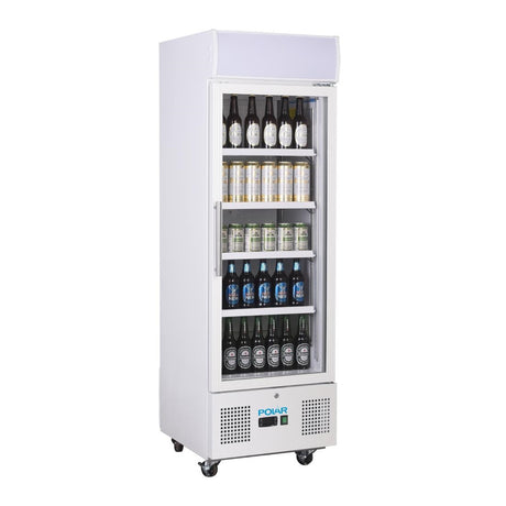 Polar G-Series Upright Display Fridge 218Ltr