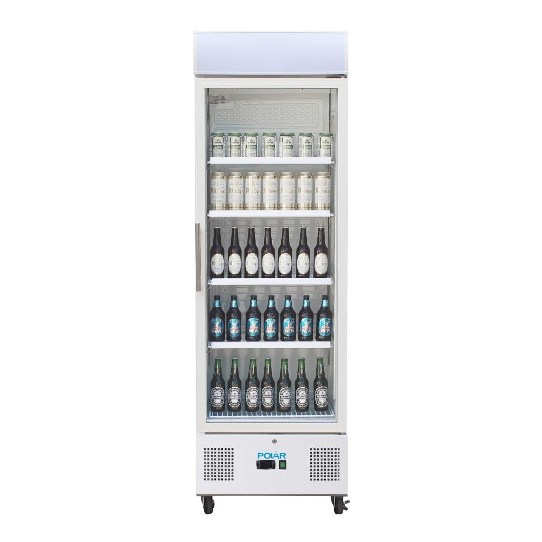Polar G-Series Upright Display Fridge 368Ltr