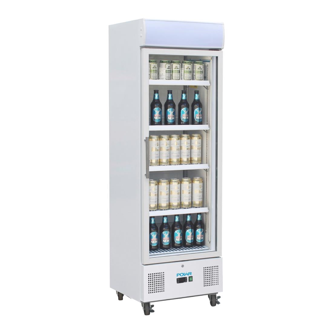 Polar G-Series Upright Display Fridge 368Ltr