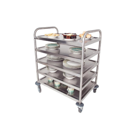 Craven 5-Tier General Purpose & Cleaning Trolley