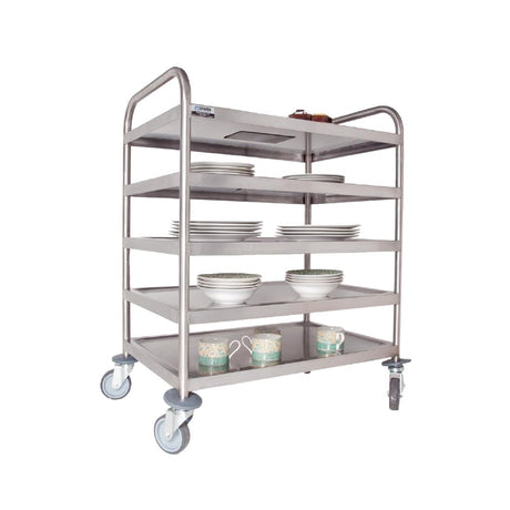Craven 5-Tier General Purpose & Cleaning Trolley