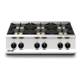 Lincat Opus 800 Natural Gas 6 Burner Boiling Top OG8004/N