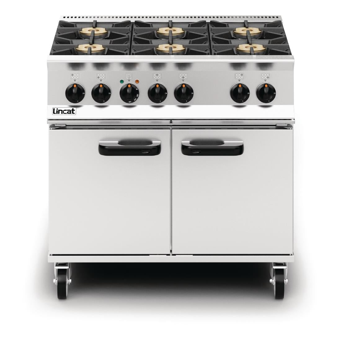 Lincat Opus 800 Propane Gas 6 Burner Dual Fuel Oven Range OD8007/P