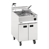 Lincat Opus 800 Free Standing Natural Gas Filtration Fryer OG8107/OP