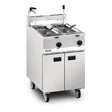 Lincat Opus 800 Free Standing Natural Gas Dual Filtration Fryer OG8111/OP2
