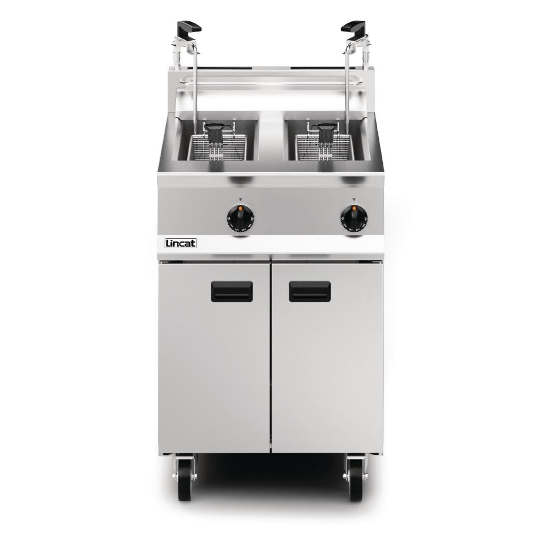 Lincat Opus 800 Free Standing Natural Gas Dual Filtration Fryer OG8111/OP2