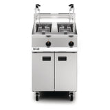 Lincat Opus 800 Free Standing Natural Gas Dual Filtration Fryer OG8111/OP2