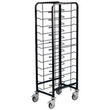 EAIS Powder Coated Enamel 12-Shelf Clearing Trolley