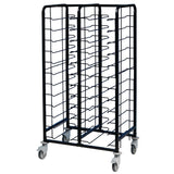 EAIS Powder Coated Enamel 24-Shelf Clearing Trolley