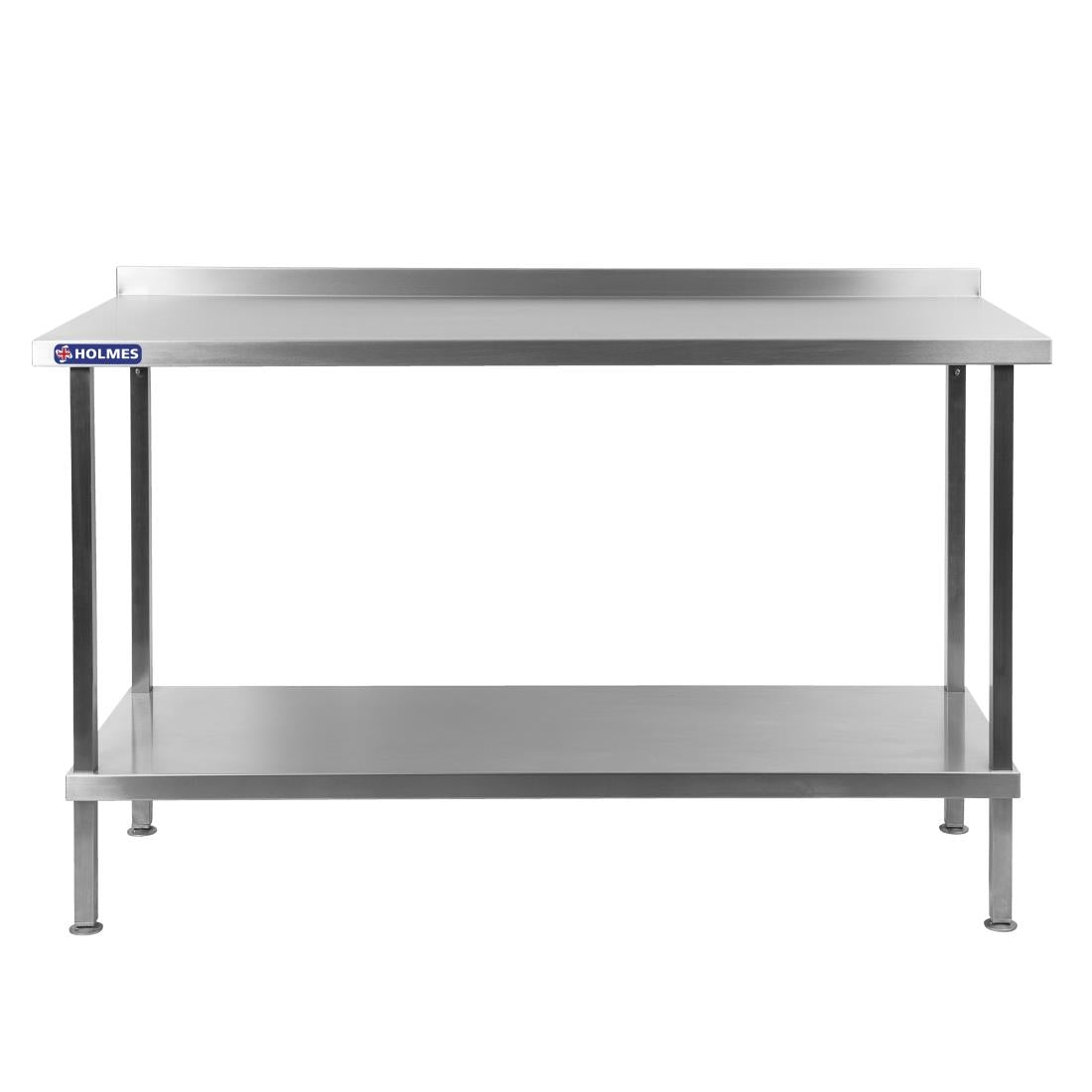 Vogue Stainless Steel Wall Table with Upstand 900x600mm