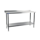 Vogue Stainless Steel Wall Table 1800x700mm