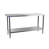 Vogue Stainless Steel Centre Table 2100x600mm
