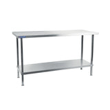 Vogue Stainless Steel Centre Table 1500x700mm