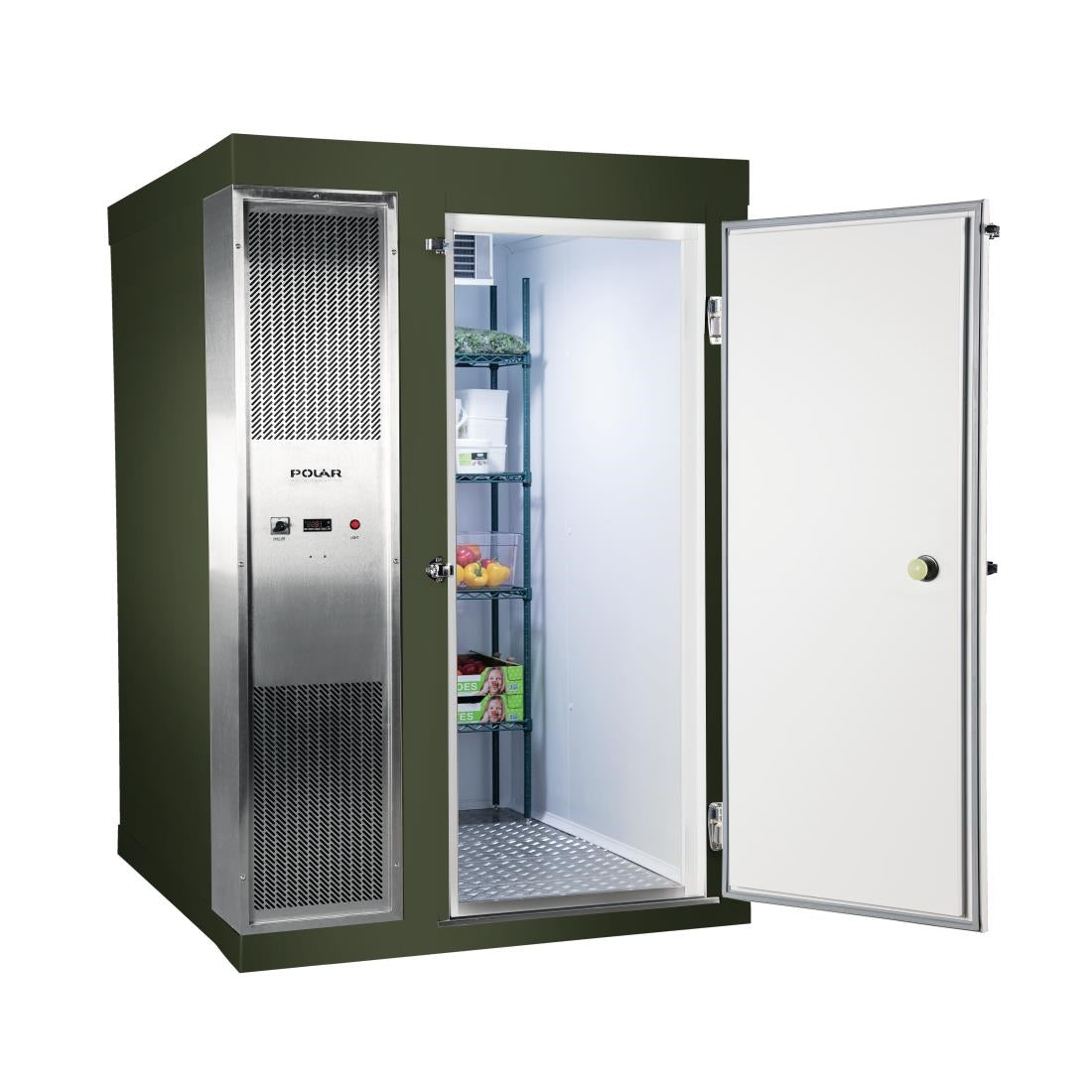 Polar U-Series 1.8 x 1.5m Integral Walk In Cold Room Green