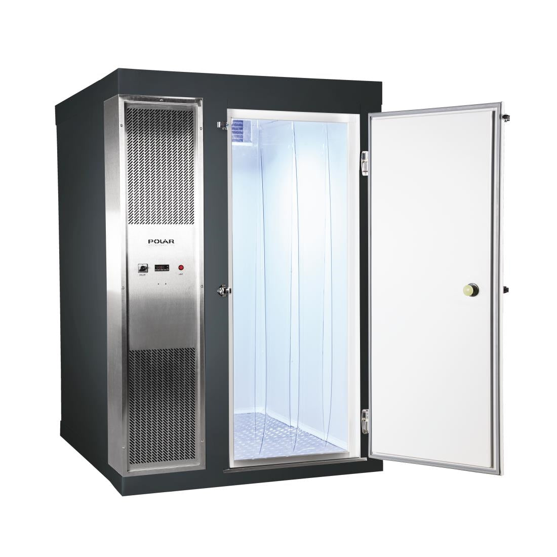 Polar U-Series 2.1 x 2.1m Integral Walk In Freezer Room Grey